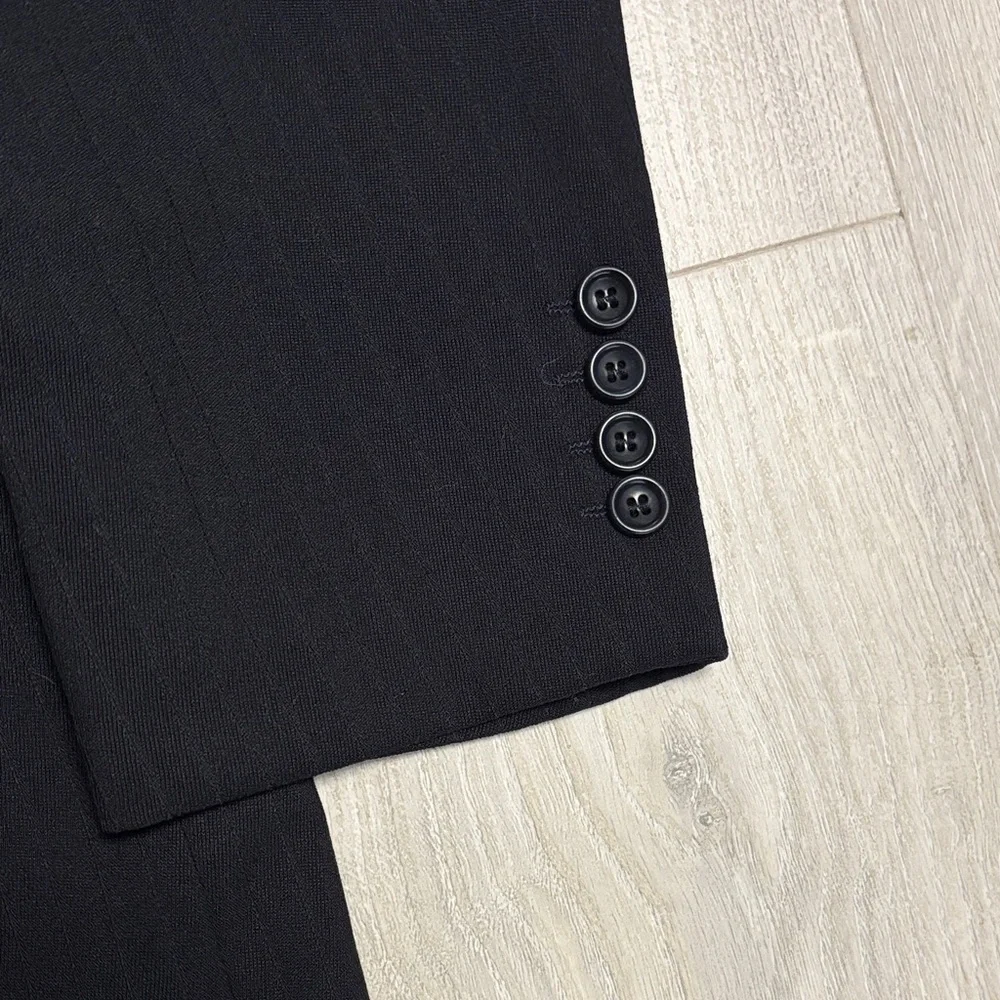 🔥BUNDLESALE 46L Hugo Boss Virgin Wool Classy Pinstripe Blazer Sports Coat Jacket